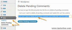 快速批量删除WordPress博客垃圾评论