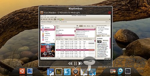 dockbarx-rhythmbox