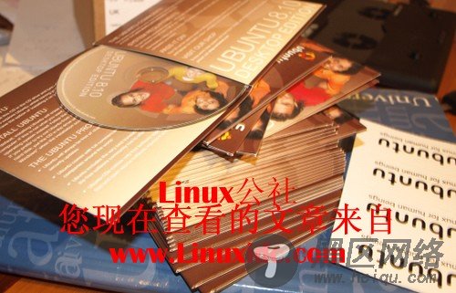 不错的Ubuntu 8.10贴纸与光盘[图文]