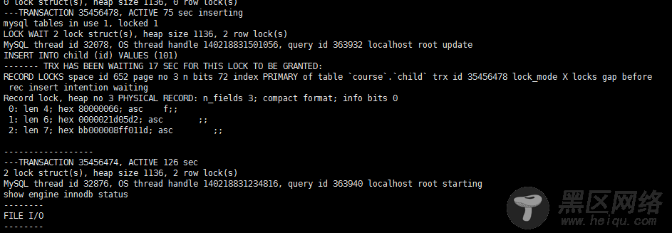 MySQL 锁机制和事务