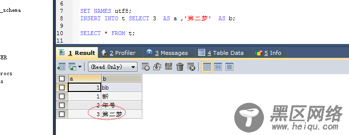 MySQL 中文insert报错Incorrect string value: