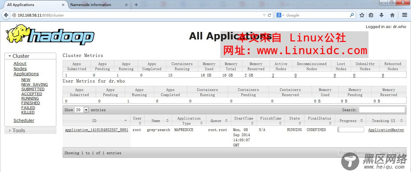 Hadoop-2.3.0-cdh5.1.0完全分布式搭建（基于CentOS）