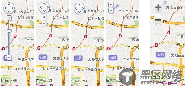 比例尺、缩略图、平移缩放之百度地图添加控件