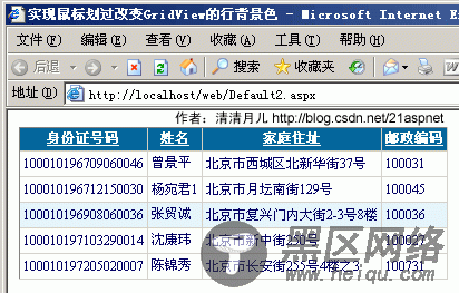 C#精髓 GridView72大绝技 学习gridview的朋友必看