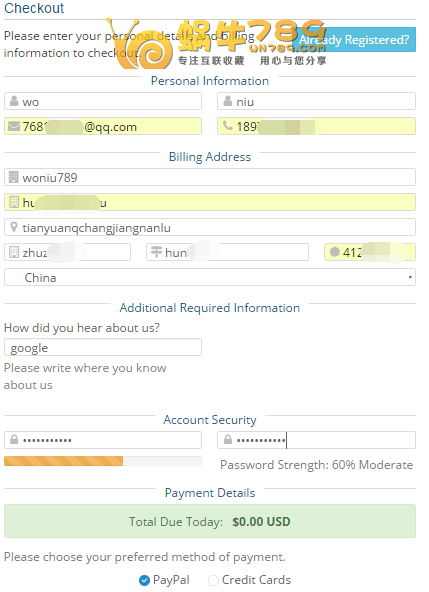 WPFastest洛杉矶QN免费虚拟主机 500M空间/无限流量