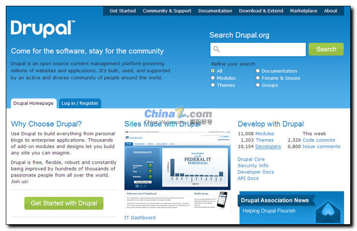 Drupal入门教程和Drupal核心模块介绍