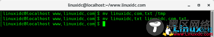 如何在Linux中使用mv命令移动文件和目录