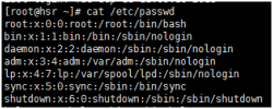 Linux文件权限命令：用户列表passwd，用户控制sh