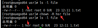 Linux文件权限命令：权限设置chmod，改变文件属主