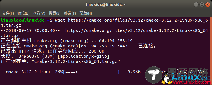 Ubuntu 18.04下安装最新CMake及CMake简单使用