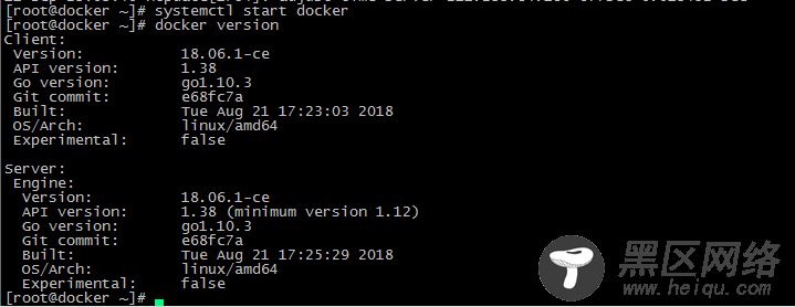 Docker的安装和使用及dockerfile简单使用