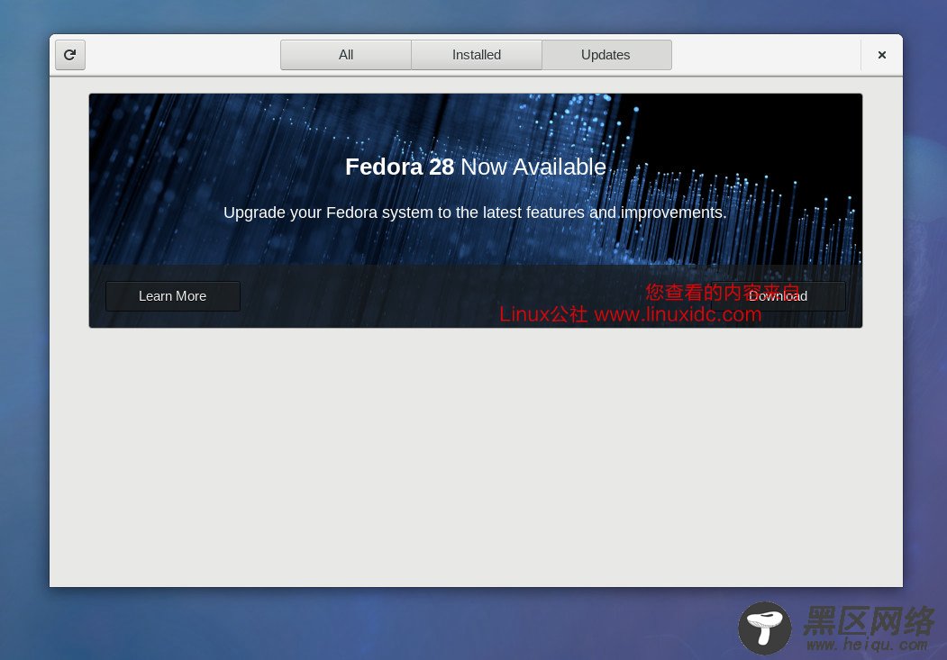 将Fedora 27升级到Fedora 28
