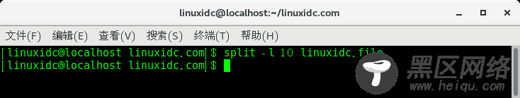 Linux split命令拆分文件详解