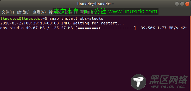 如何在Ubuntu 18.04/16.04中安装OBS Studio 21.1