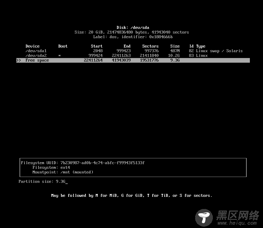 挂载 Arch Linux 分区