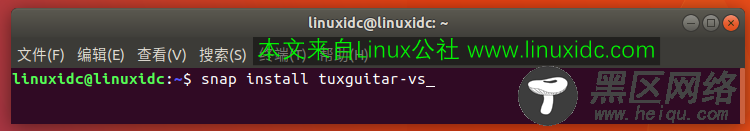 在Ubuntu 16.04及更高版本中安装TuxGuitar 1.5