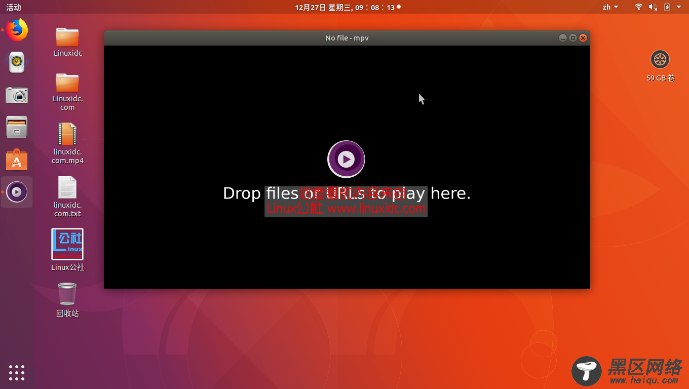 Ubuntu 17.10安装MPV开源全能视频播放器