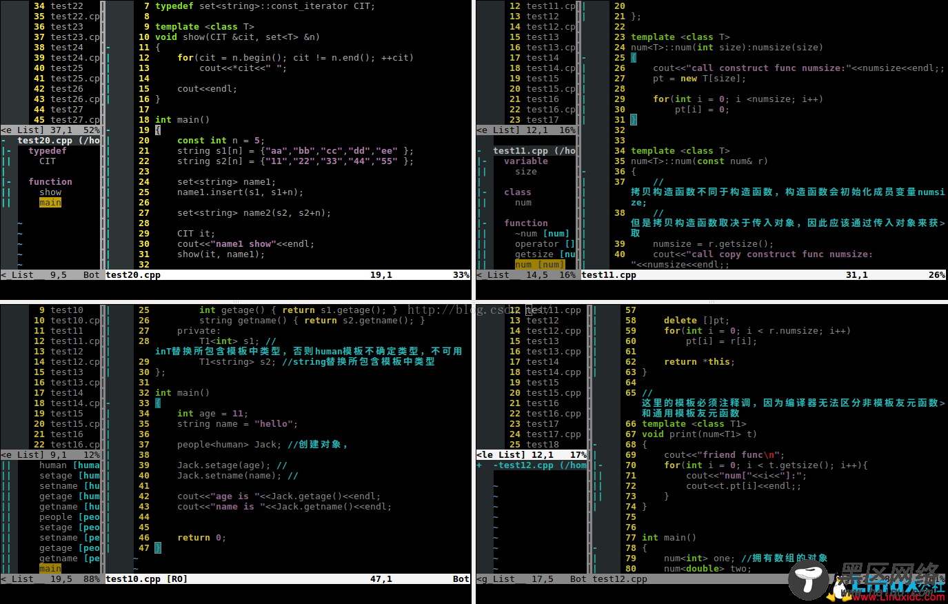 基于Ubuntu 16.04 配置 Vim IDE