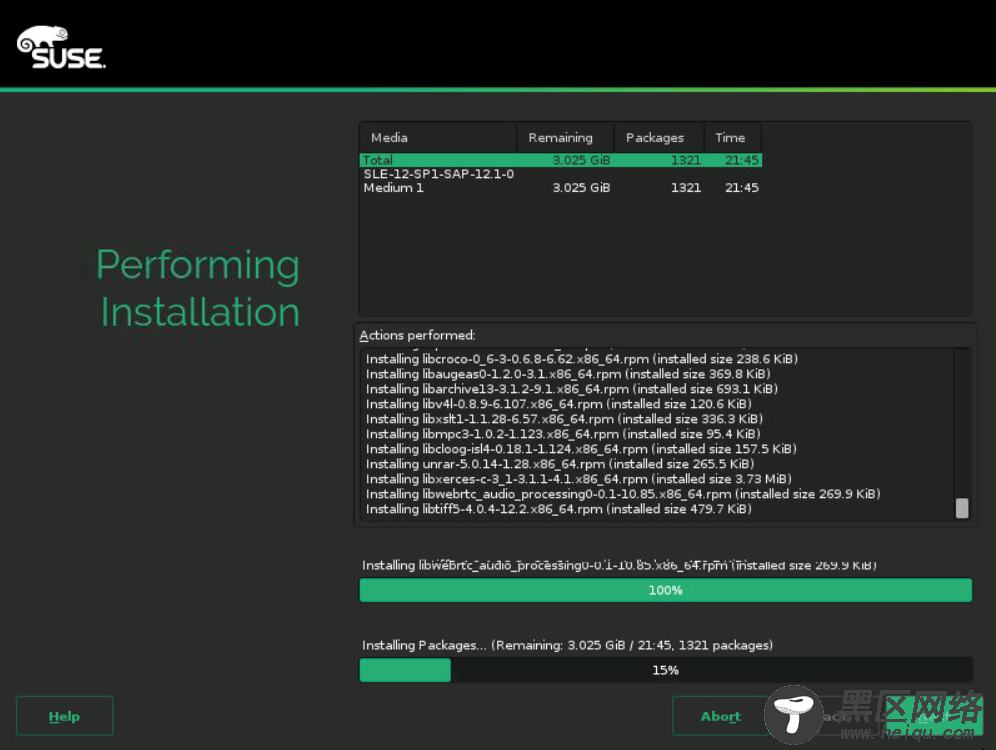 SUSE Linux Enterprise 12 系统安装及LVM设置详解