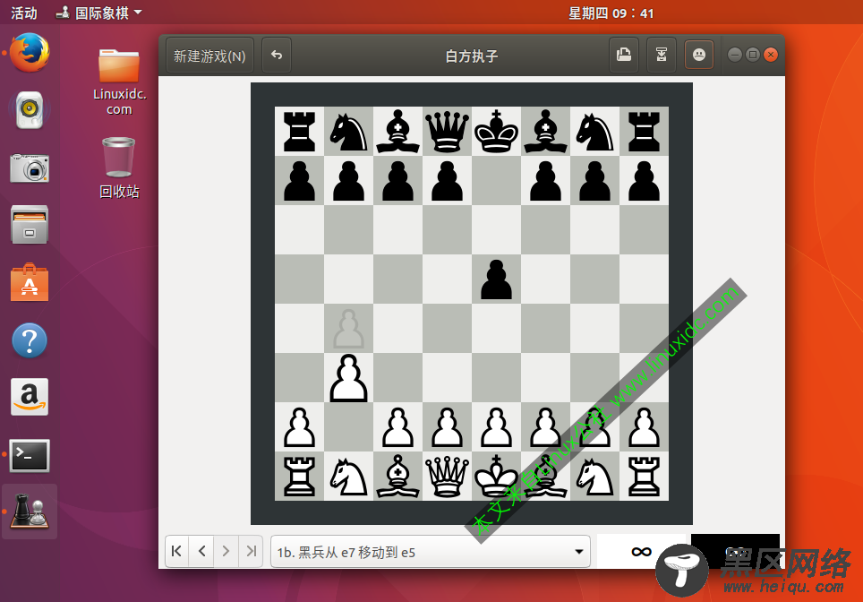 在Ubuntu 17.10上玩国际象棋等游戏