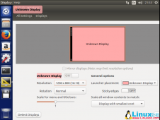 Ubuntu 16.04 LTS设置屏幕分辨率显示Unknown display 解决