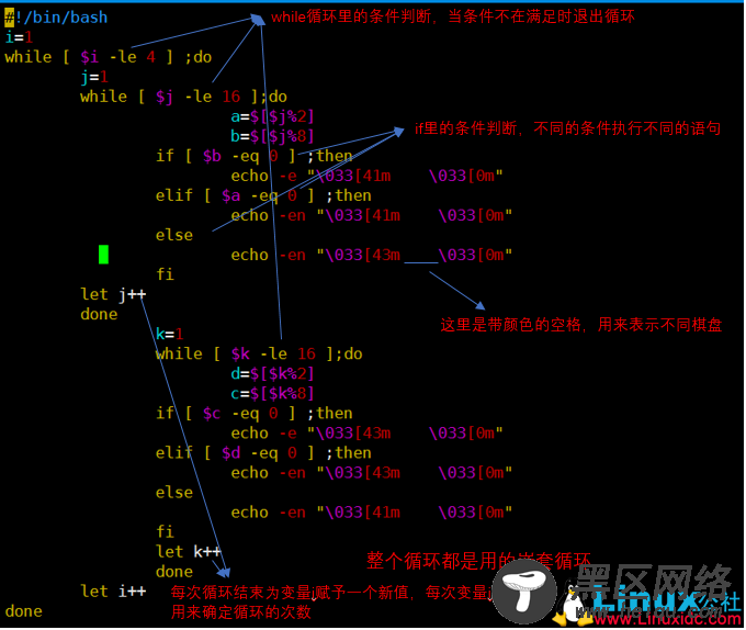 Linux里的循环语句