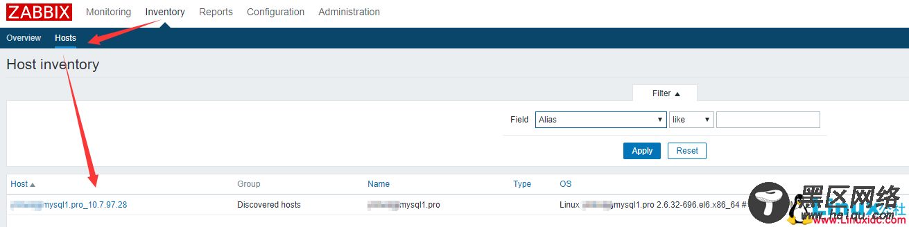 Zabbix 模板 Template 的 Screen 到底在哪里？