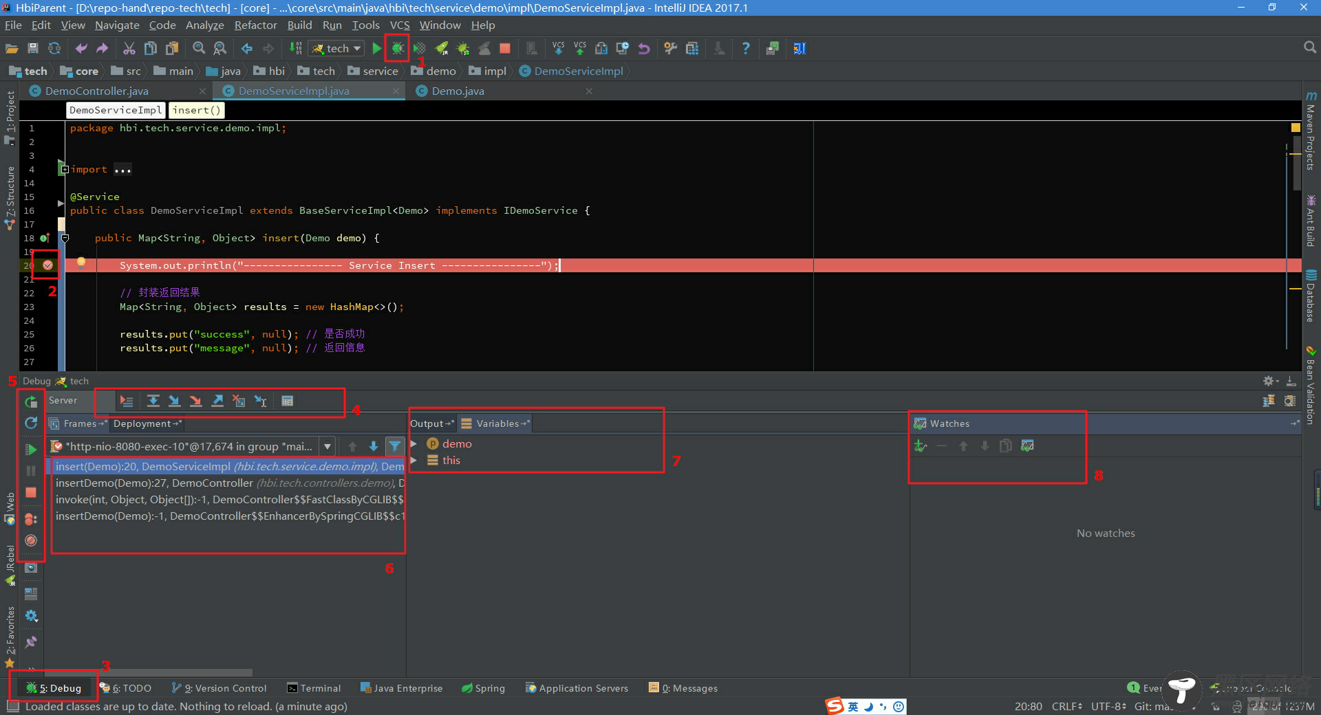 Intellij IDEA中使用Debug调试详解