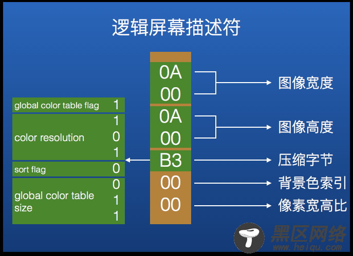 图4：庖丁解牛：GIF图片原理和储存结构