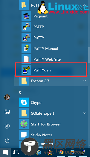 PuTTY使用密钥认证登录到Linux