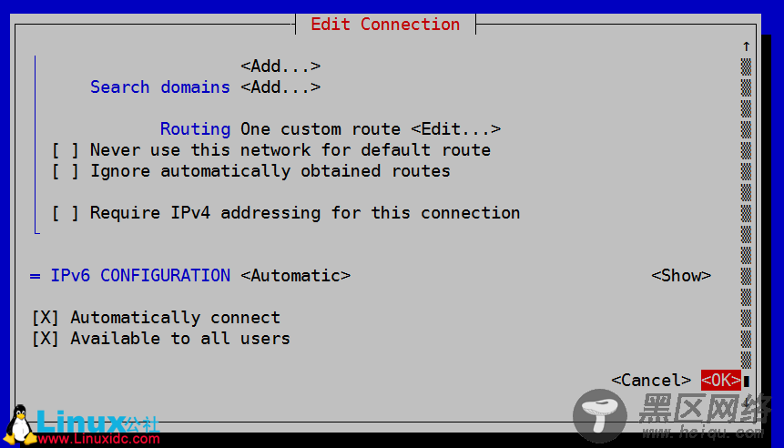 Linux网络属性配置详解