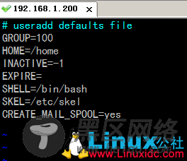 Linux添加用户命令useradd