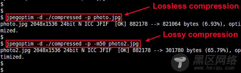 Linux有问必答：如何在命令行下压缩JPEG图像