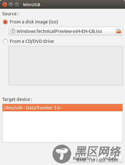 如何在 Ubuntu 14.04 中安装 Winusb