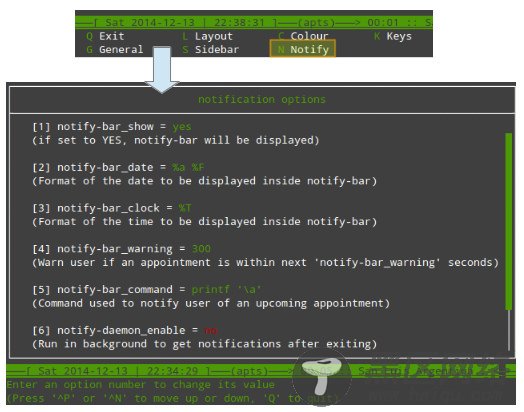 在 Linux 终端下使用 calcurse 安排约会和待办事项