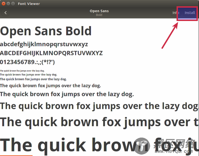 如何在Ubuntu 14.04 和14.10 上安装新的字体