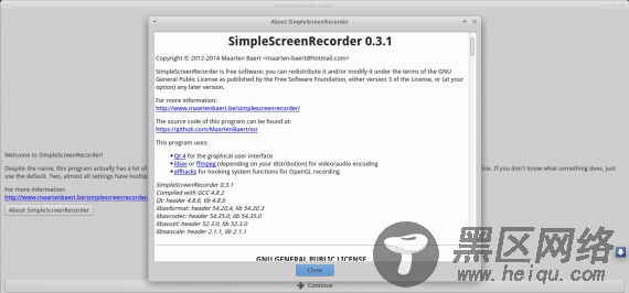 Simple Screen Recorder 0.3.1