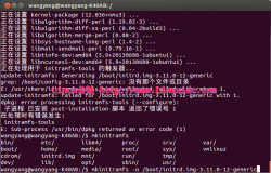 Linux更新内核错误，update
