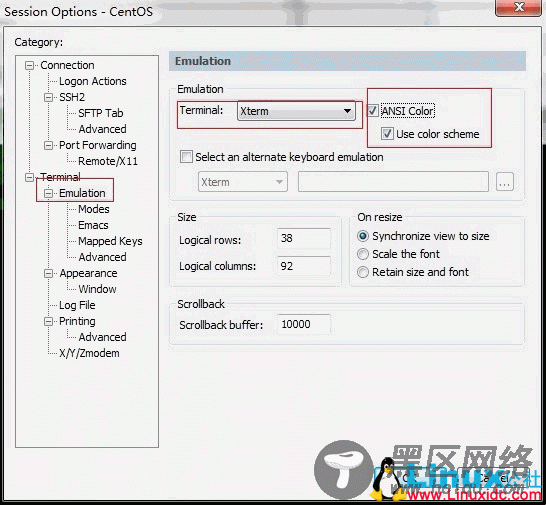 SecureCRT连接Linux，Vim颜色显示问题