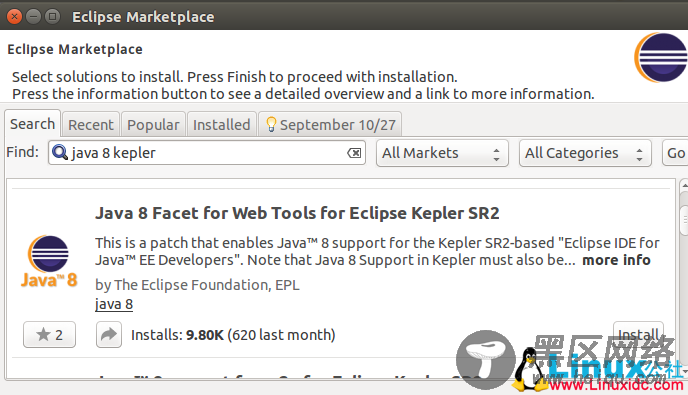 Ubuntu 14.04 LTS安装Java 8和Eclipse 4.4