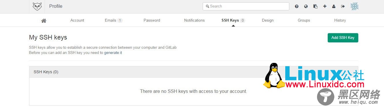 创建SSH Key连接GitHub或GitLab