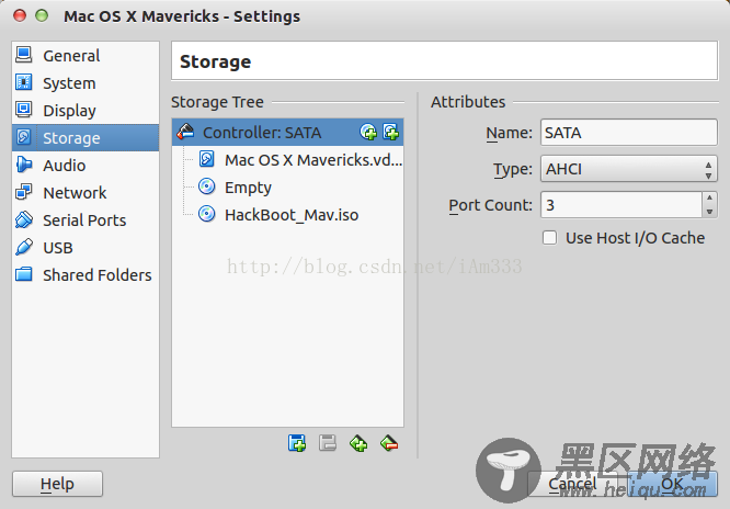 Ubuntu下使用VirtualBox安装Mac OS X Mavericks(10.9)