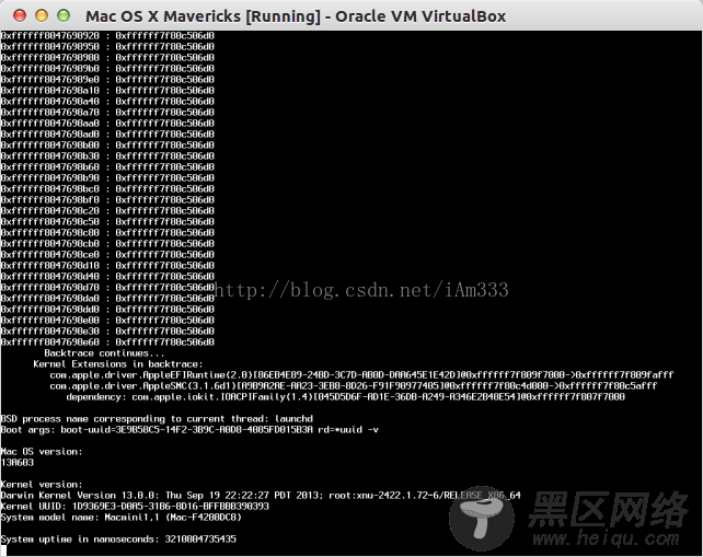 Ubuntu下使用VirtualBox安装Mac OS X Mavericks(10.9)