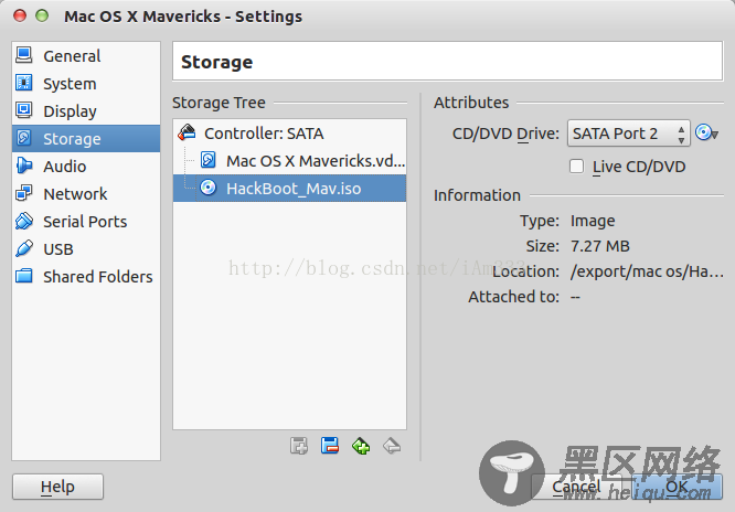 Ubuntu下使用VirtualBox安装Mac OS X Mavericks(10.9)