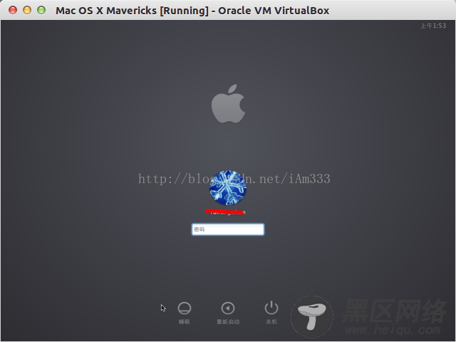 Ubuntu下使用VirtualBox安装Mac OS X Mavericks(10.9)