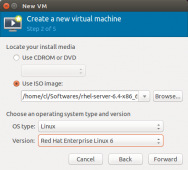 在Ubuntu上创建和管理Redhat虚拟机