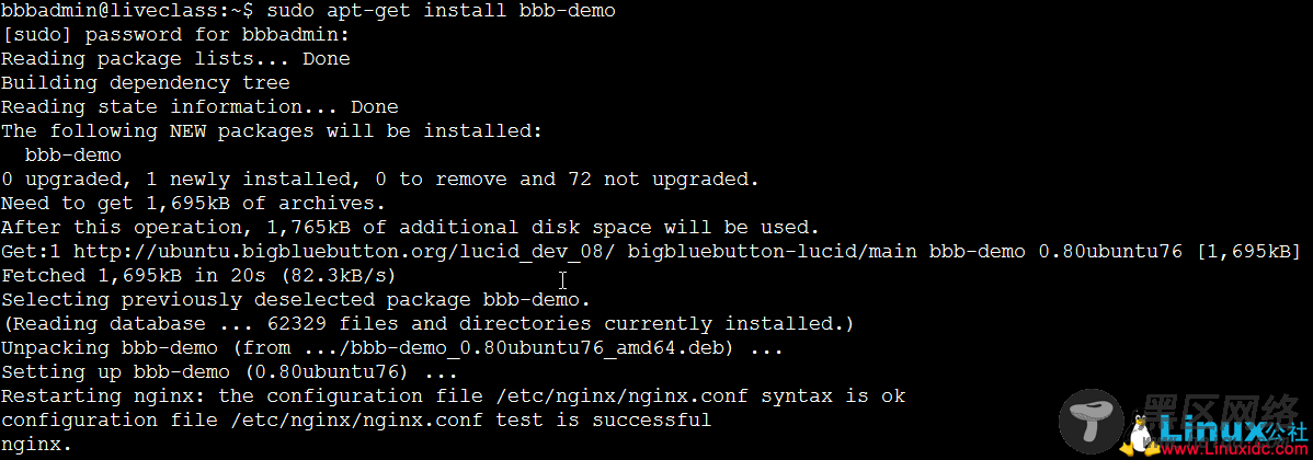 Ubuntu 10.04.4 安装BigBlueButton（视频教室）