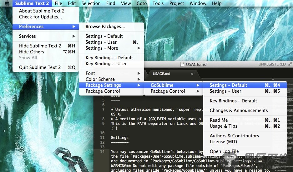 Golang (Go语言) Mac OS X下环境搭建 环境变量配置 开