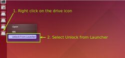 Ubuntu 14.04中如何从Unity启动器上移除盘符图标