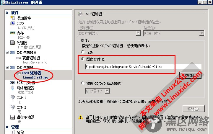 基于Windows Server 2008 R2 Hyper-V环境虚拟化CentOS来宾操作系统